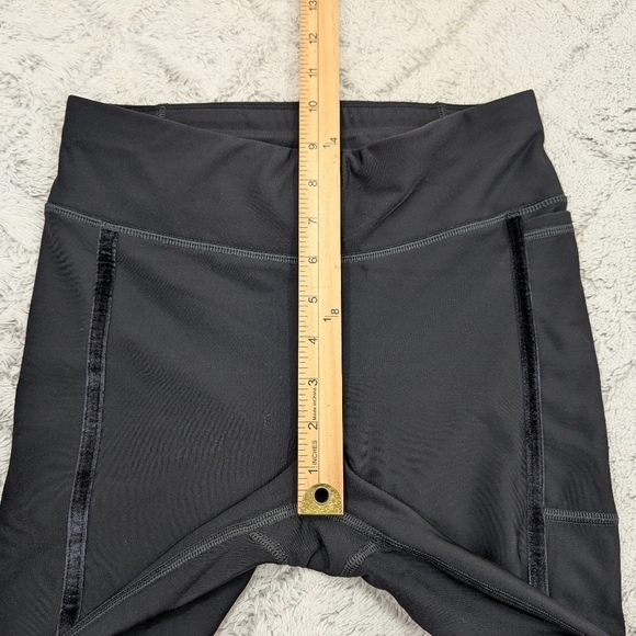 Sweaty Betty Leggings Womens S Black Thermodynamic ⅞ Length Running Train - Picture 5 of 11